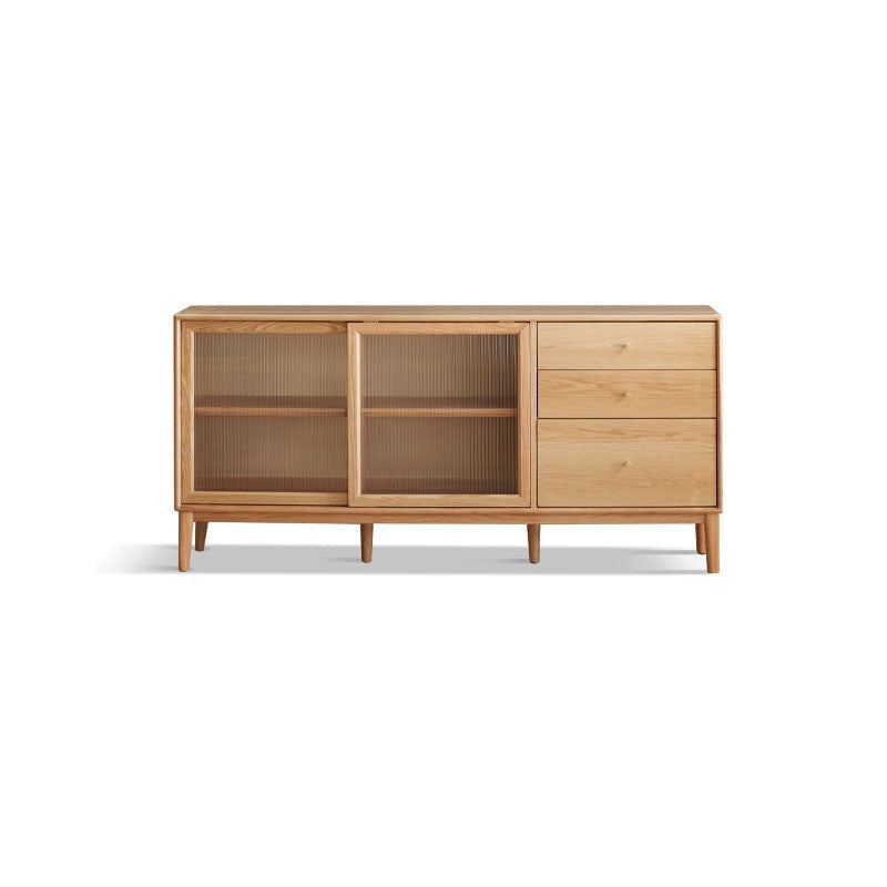 Buffet cabinet, Sideboard Oak solid wood+