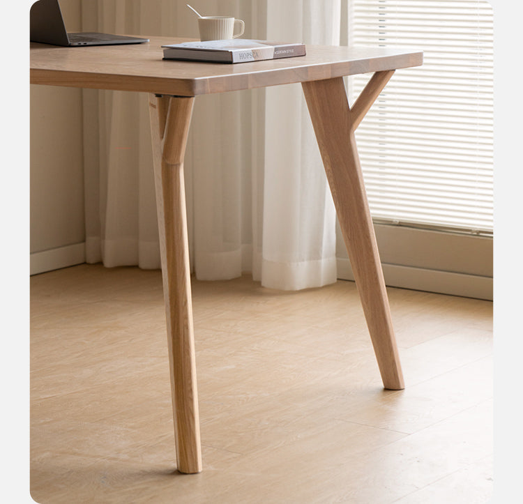 Ash Solid Wood Creative Dining Table"