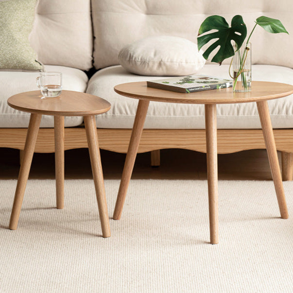 Oak Solid Wood Combination Shape Side Table