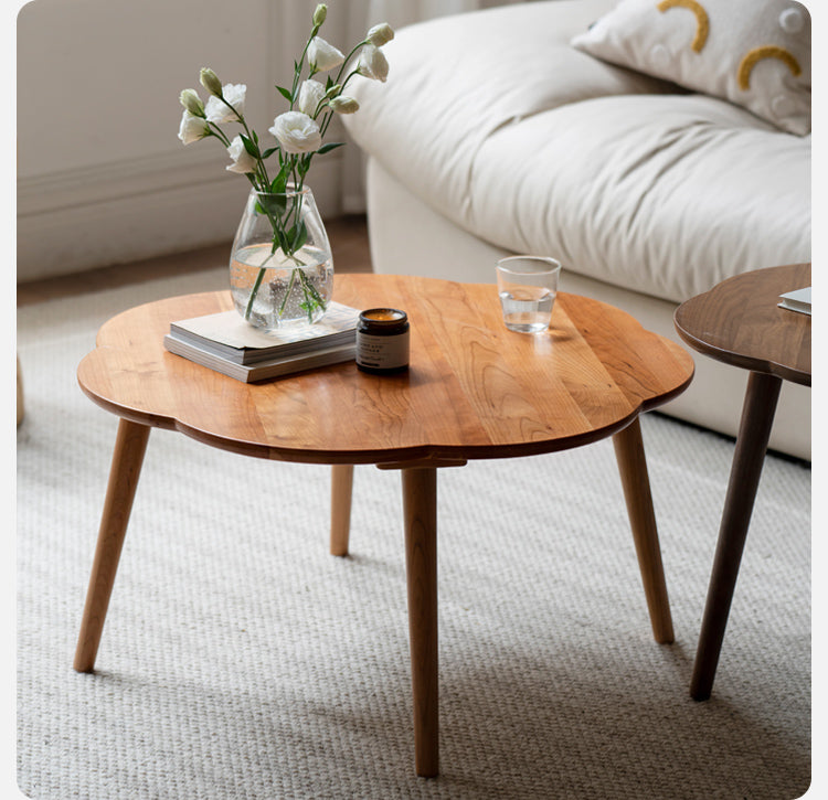 Black Walnut, Cherry wood Coffee table-