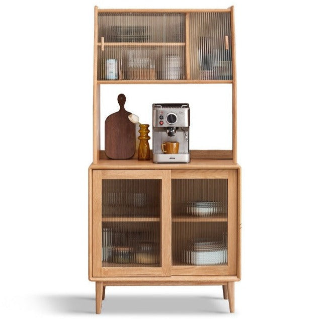 Oak solid wood Buffet cabinet, Sideboard :