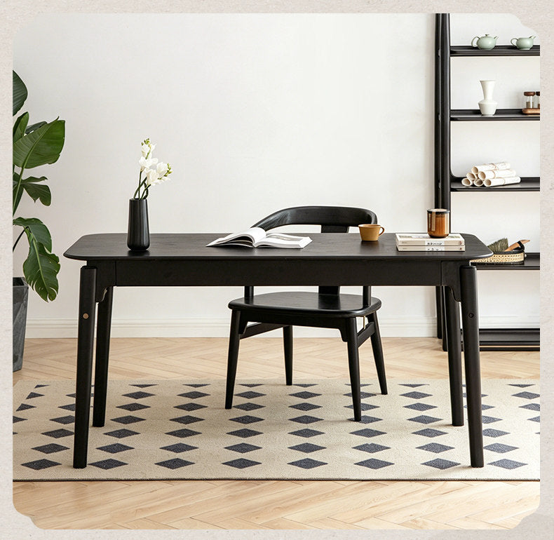Oak Solid Wood Modern Simple Computer Desk