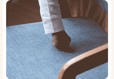 Solid Rubberwood Nordic Style Kids Chair with Adjustable Armrest