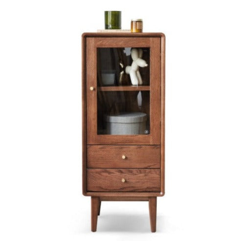 Oak solid wood Side cabinet -