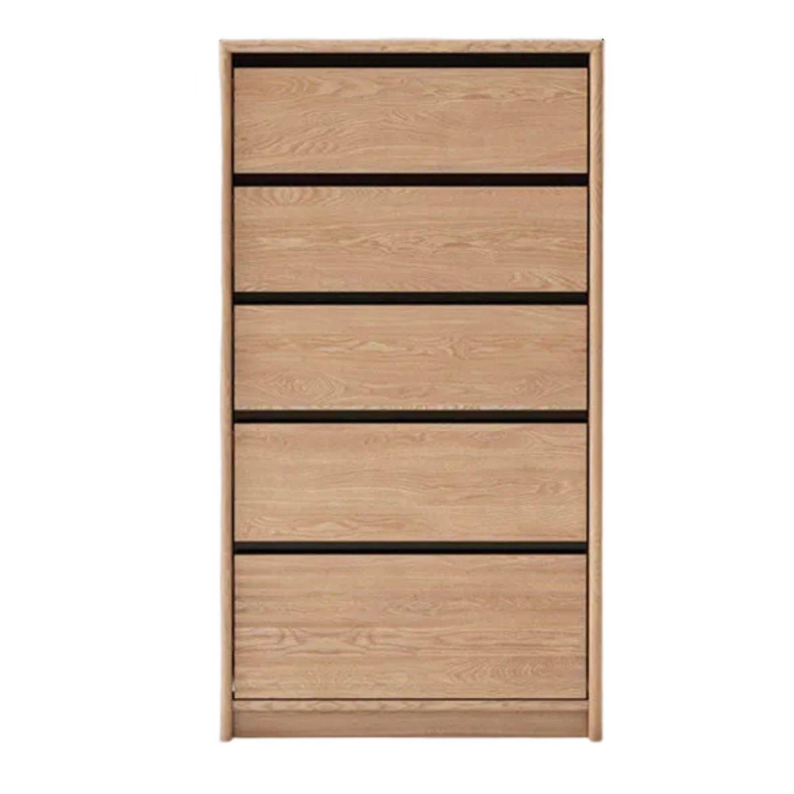 Oak, Ash Solid Wood Modern Minimalist Chest of Drawers