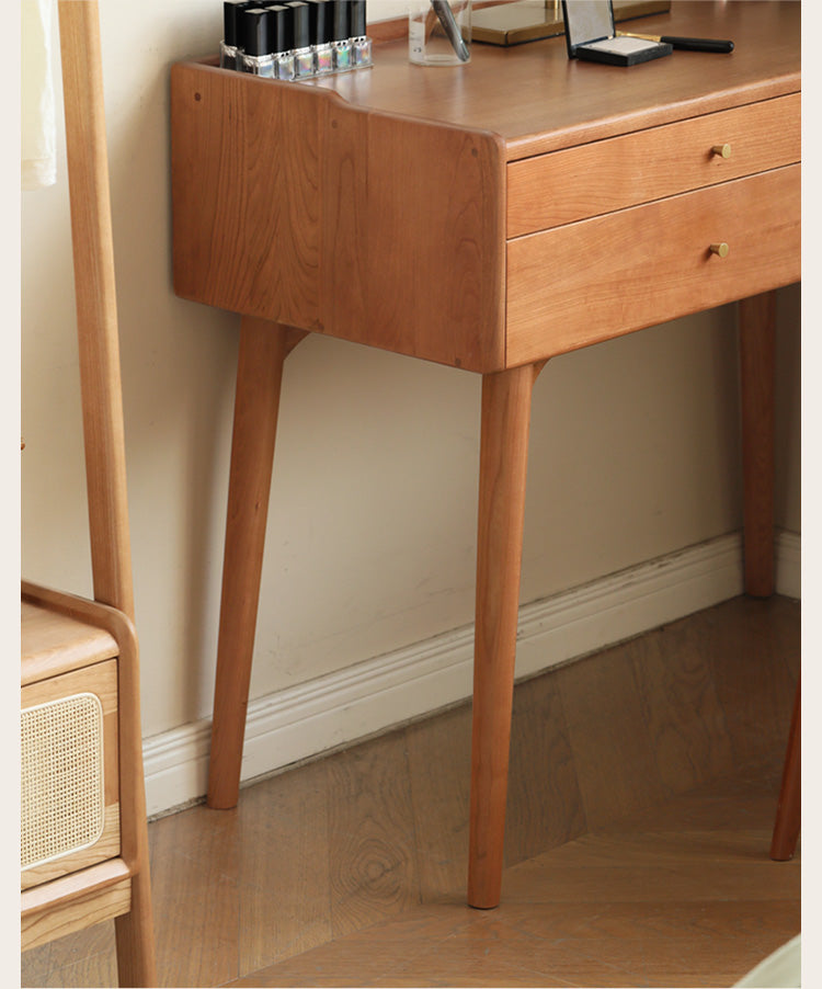 Cherry Wood Small Dressing Table: