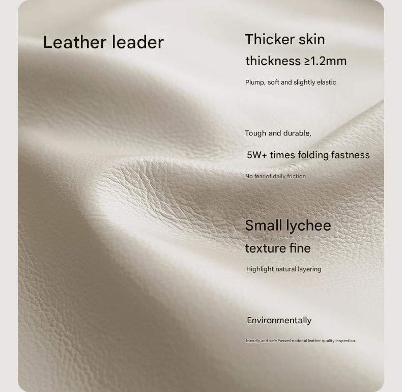Ash Solid Wood high back Sofa genuine leather, fabric
