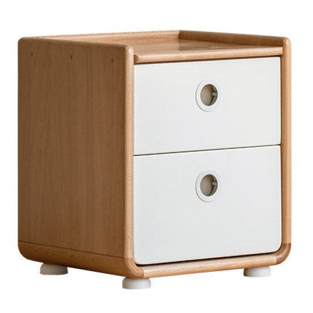 Beech Solid Wood Kids Nightstand