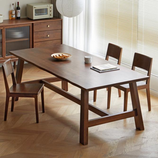 Ash Solid Wood Long Dining Table