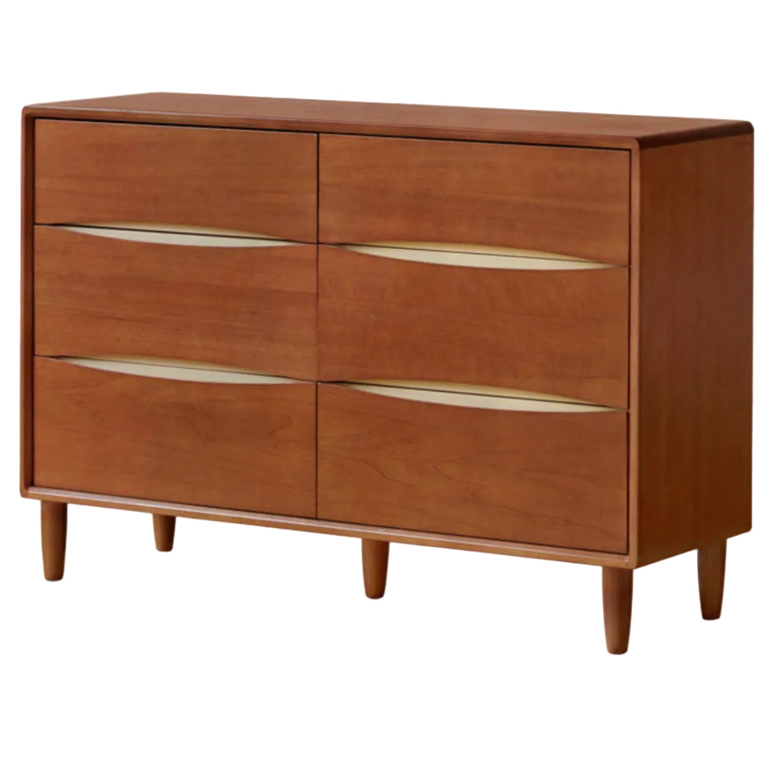 Poplar Solid Wood Vintage Style Drawer Chest