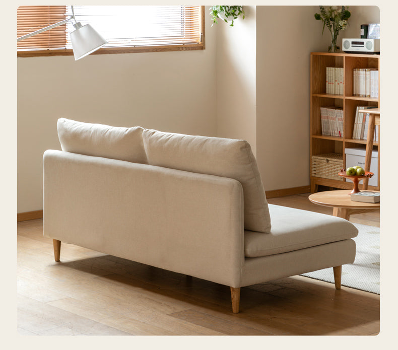 Fabric Double Seat Sofa-