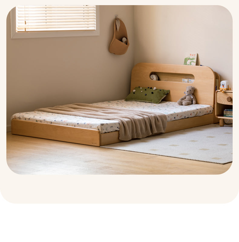 Beech Solid Wood Children's Storage Bed