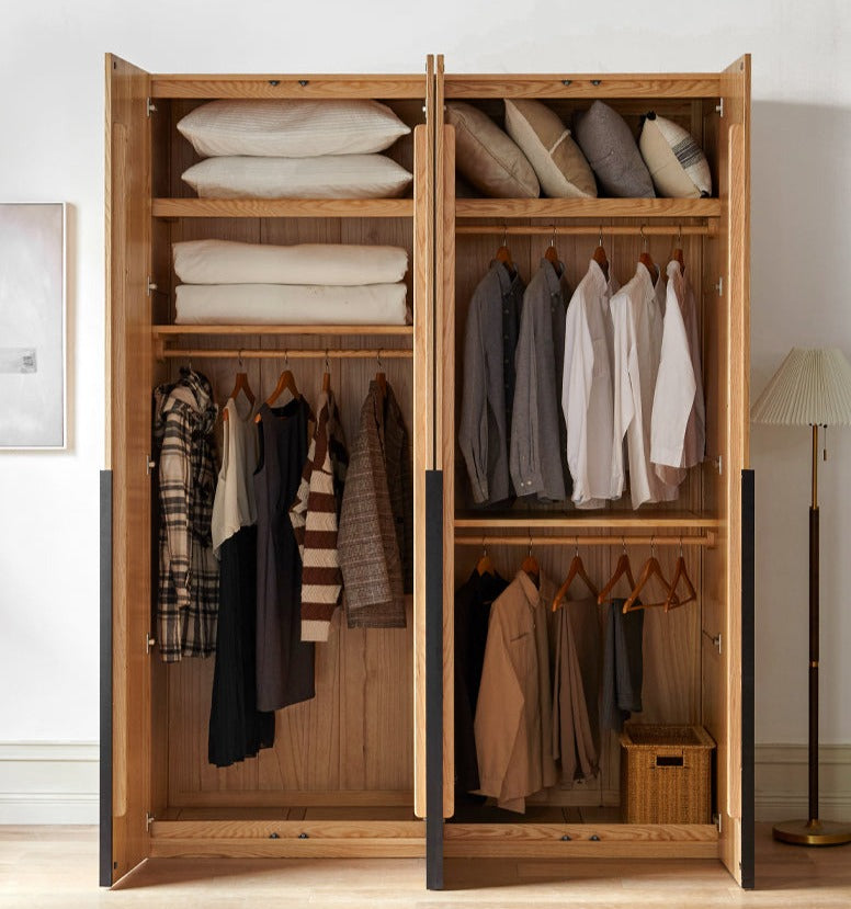 Solid 2024 timber wardrobe