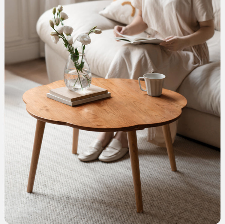 Black Walnut, Cherry wood Coffee table-