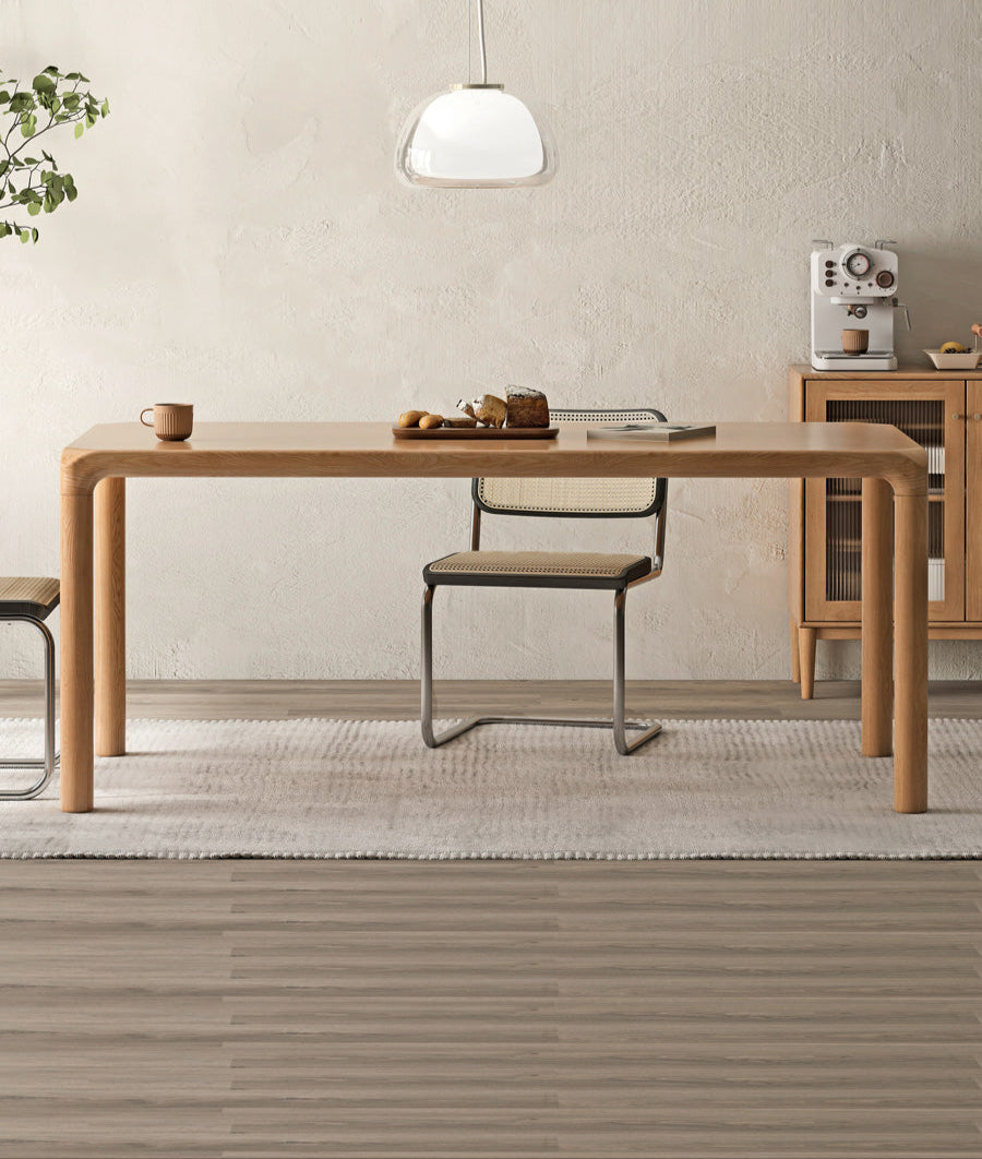 Ash Solid Wood Dining Table