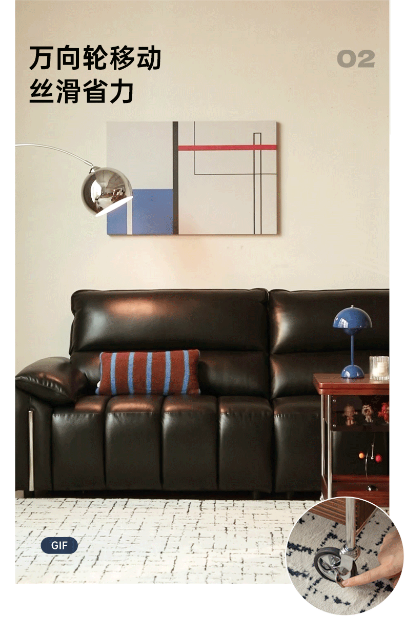 Oak Solid Wood Folding Coffee Table with Minimalist Design