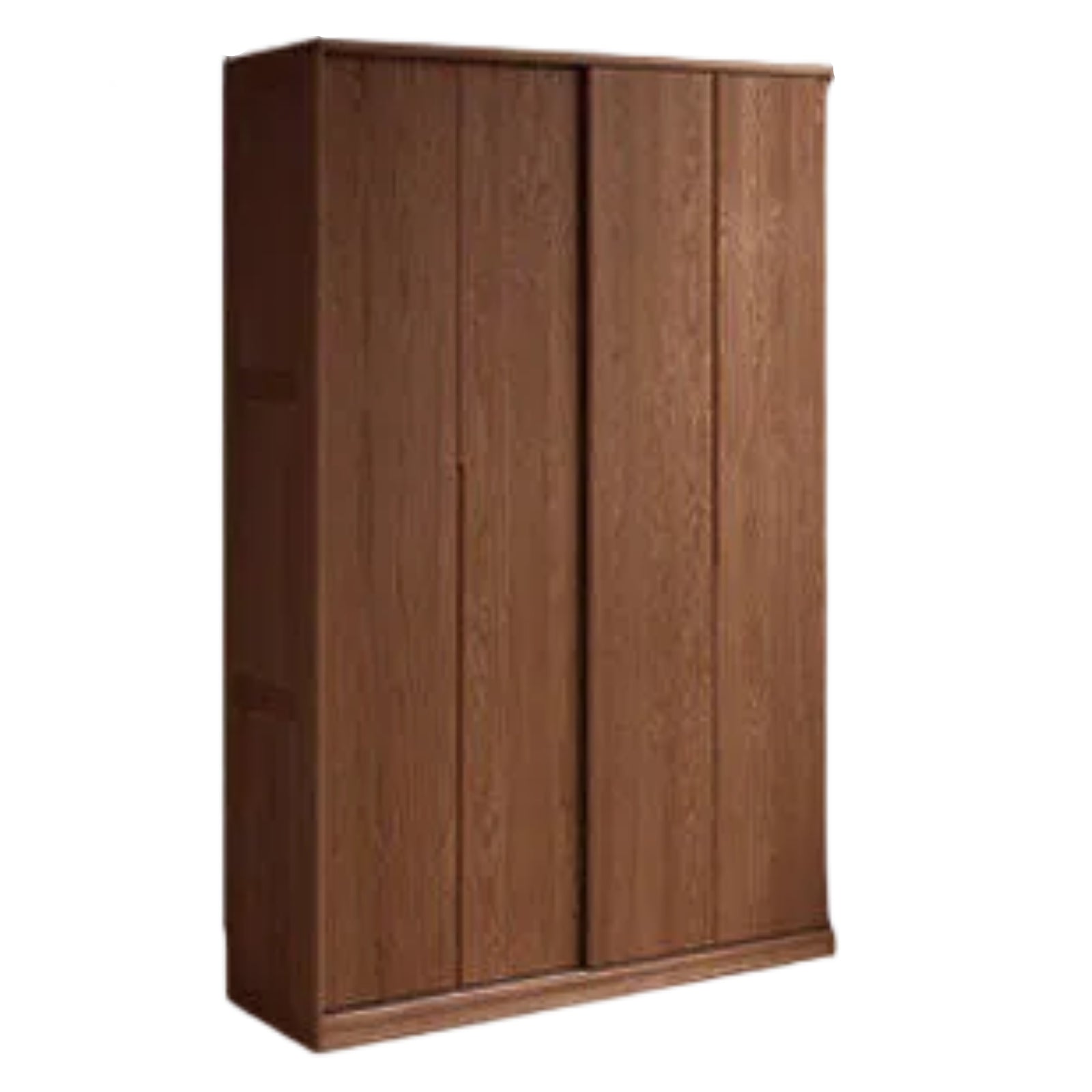 Oak Solid Wood Sliding Door Wardrobe.
