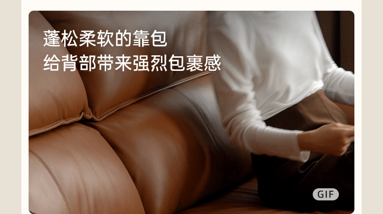 Genuine Leather Italian Minimalist Sectional Sofa – First-Layer Cowhide Corner Sofa with Chaise Lounge