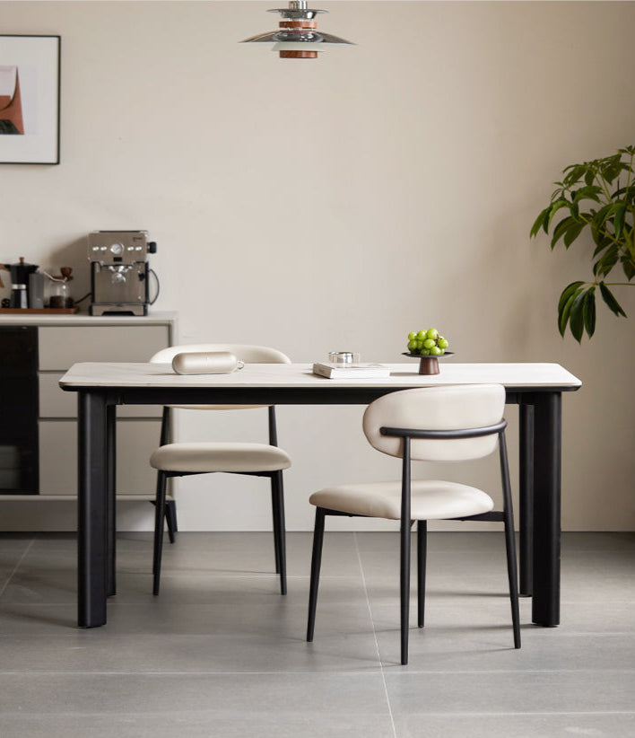 Iron Long Modern Dining Table