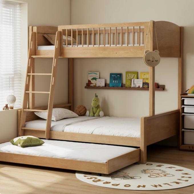 Oak solid wood Bunk Bed.