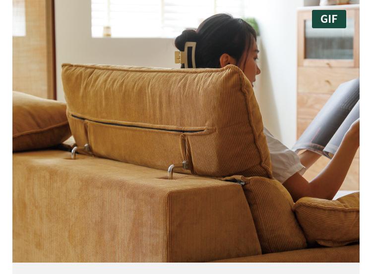 Ash Fabric Sofa Living Room