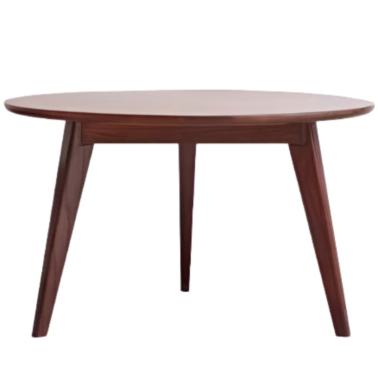 Oak, Solid Rubberwood Round Coffee Table Combination