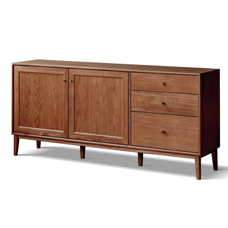 Oak solid wood Sideboard, Buffet cabinet :