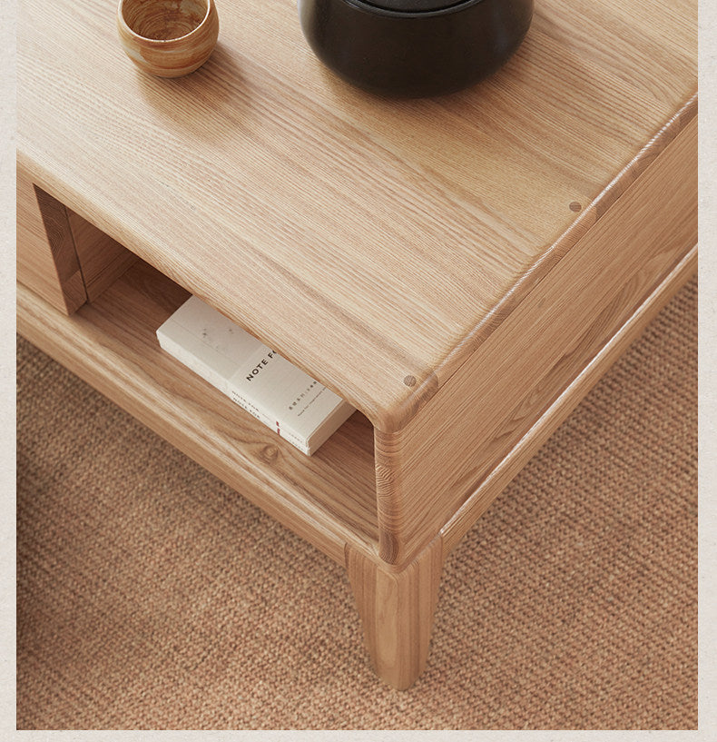 Ash Solid Wood New Style Modern Nordic Coffee Table