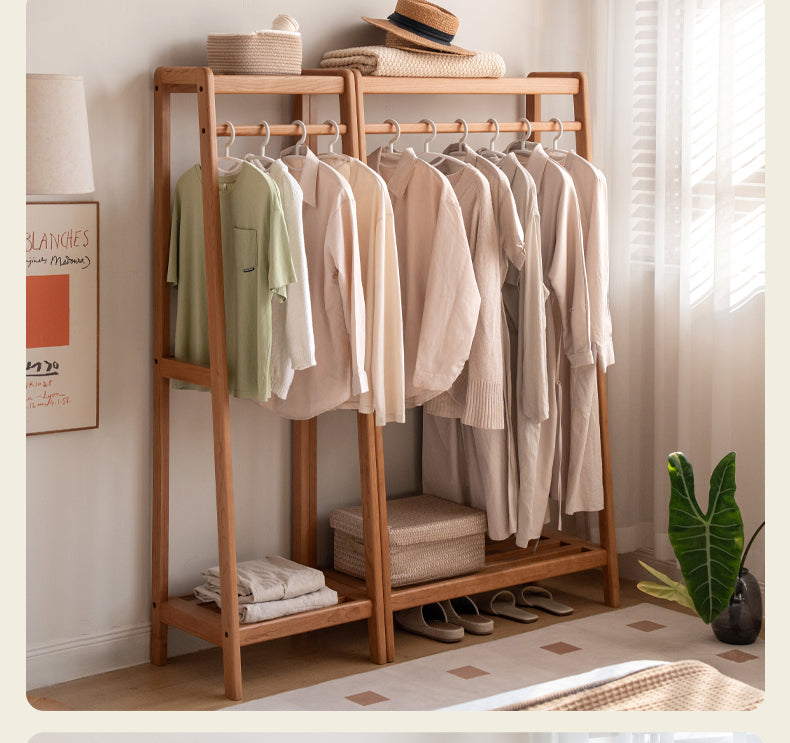 Cherry Solid Wood Retro Medieval Style Hanger