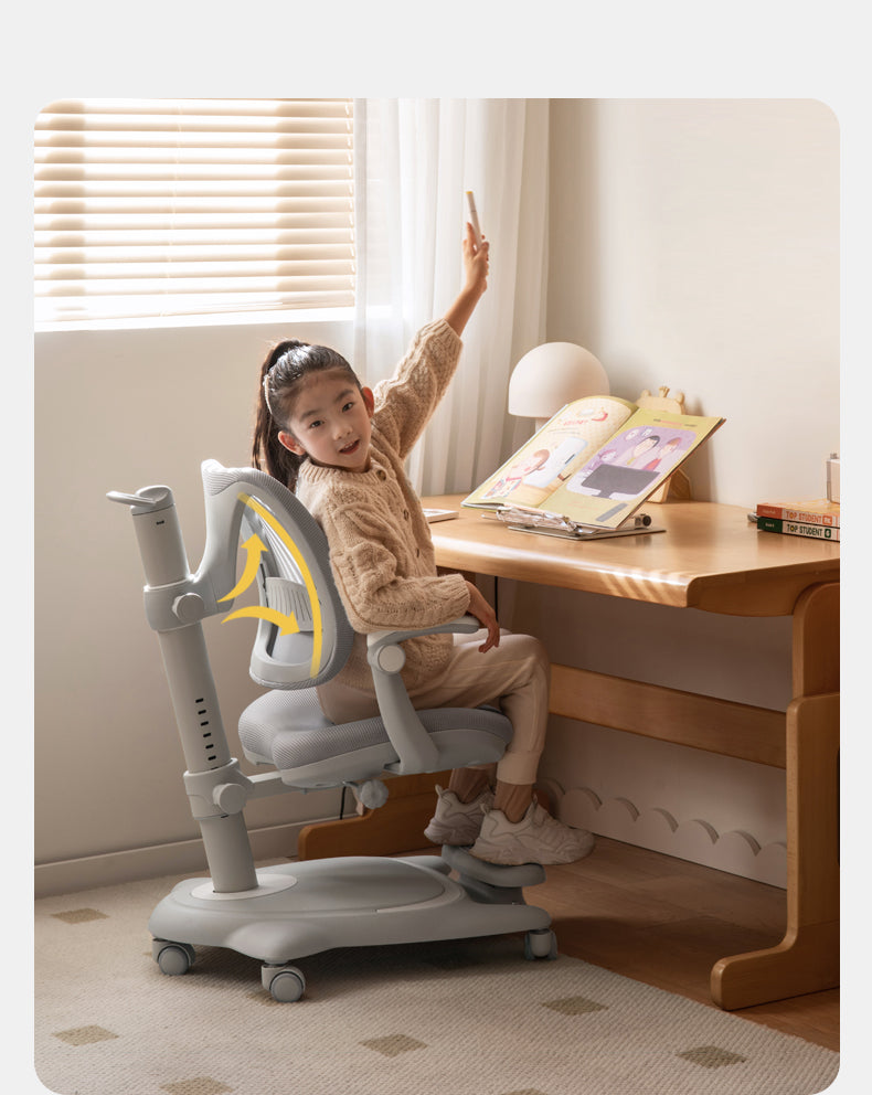 Soft bag lifting movable upright children's back chair"