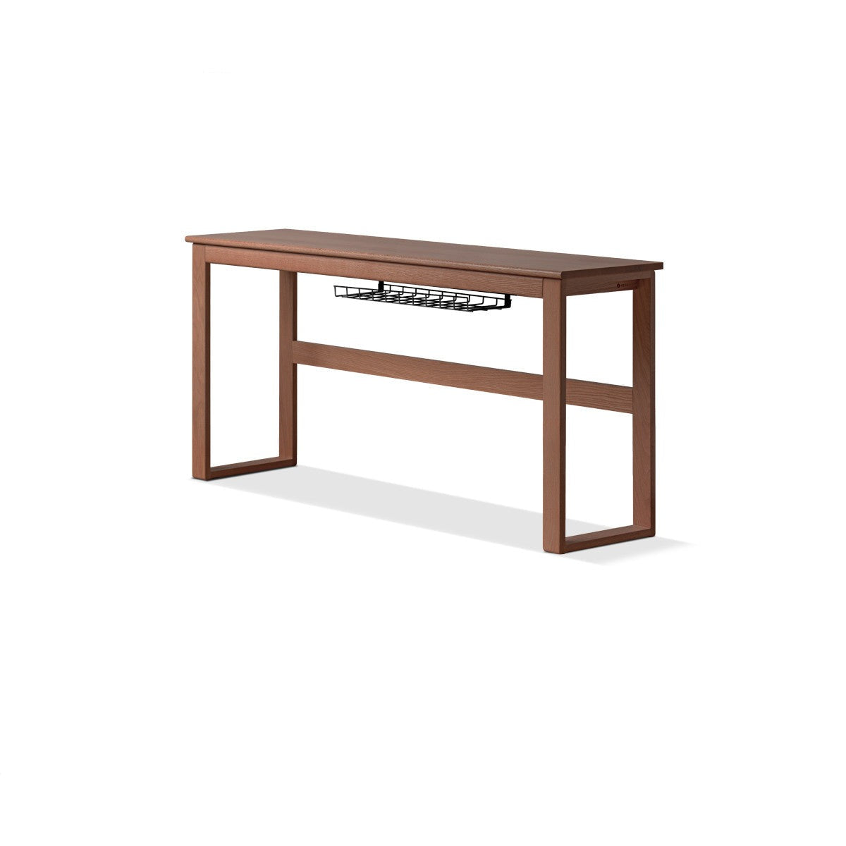 Oak Solid wood long narrow desk-