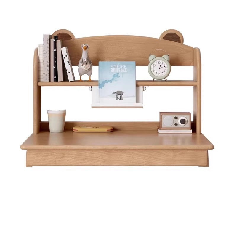 Solid wood multi-layer desktop shelf"
