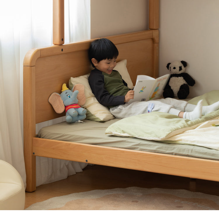 Beech Solid Wood Children's Bunk Bed