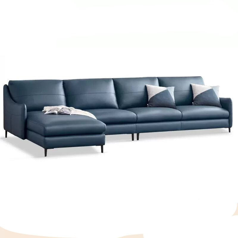 Full genuine leather sofa+