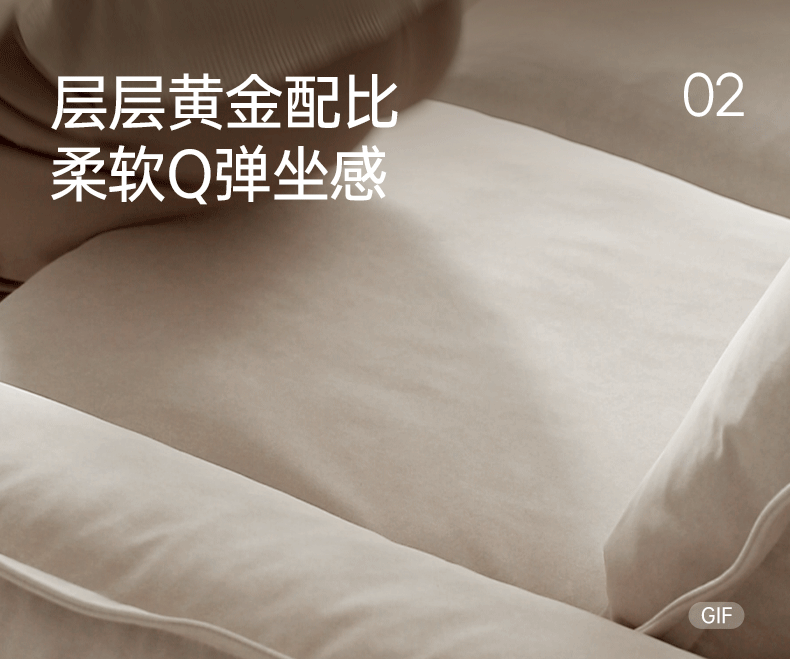 Cream Style Fabric Sofa with Pet-Friendly Scratch-Resistant Fabric, Fully Removable and Washable Design