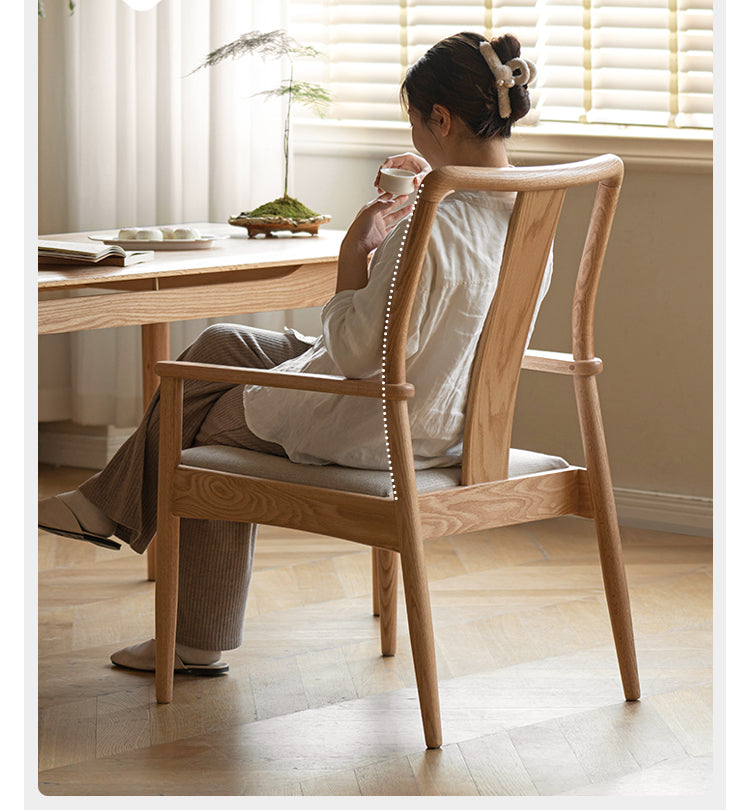 Oak solid wood modern tea table