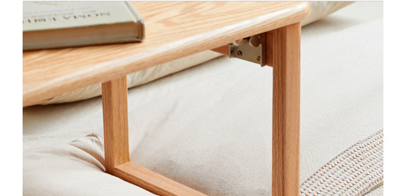 Oak Solid wood bay window folding table "