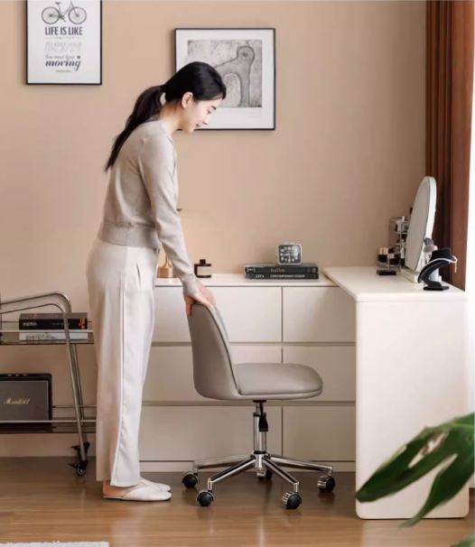 Swivel Adjustable Vanity Chair