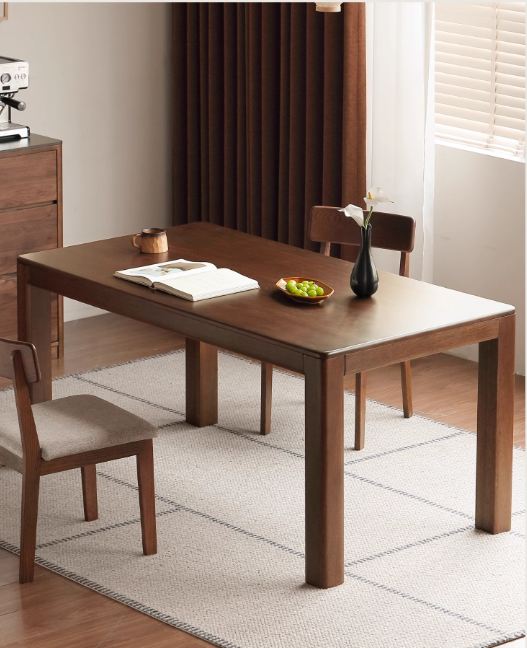 Solid Longan Hardwood Dining Table