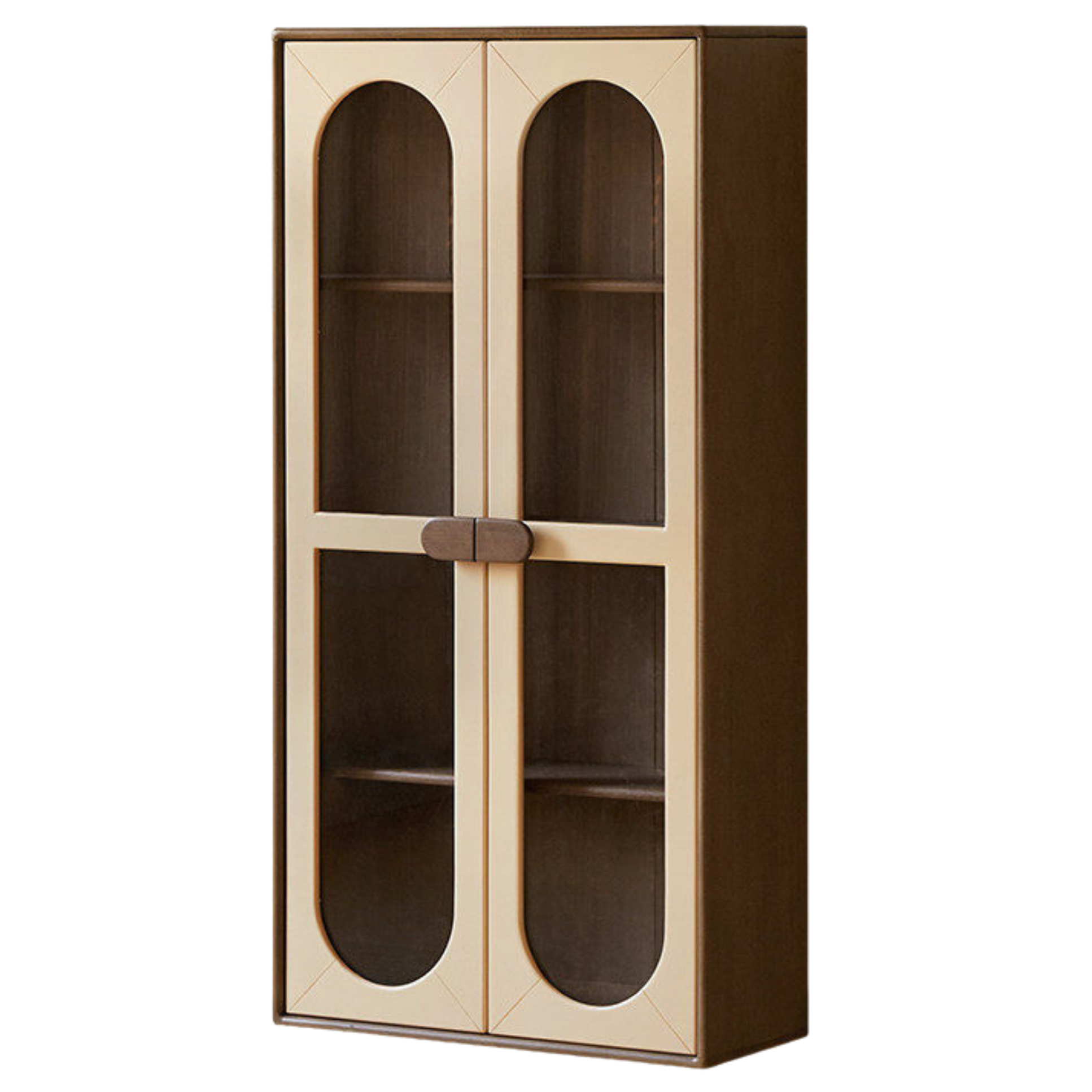 Solid Rubberwood Children's Bookshelf Retro Style