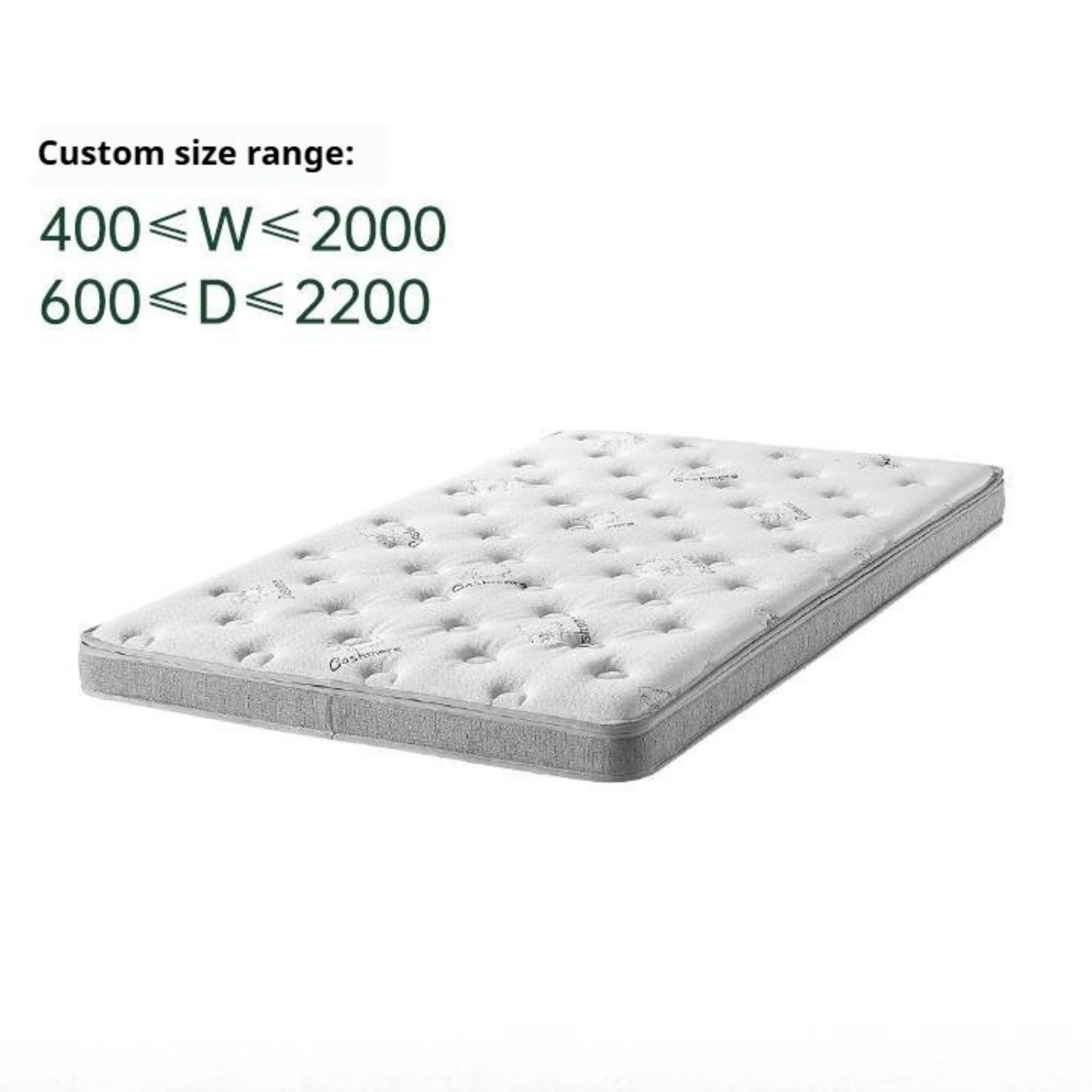 Children's Glue-Free Natural Jute Mattress — Back Support and Hard for Teenagers