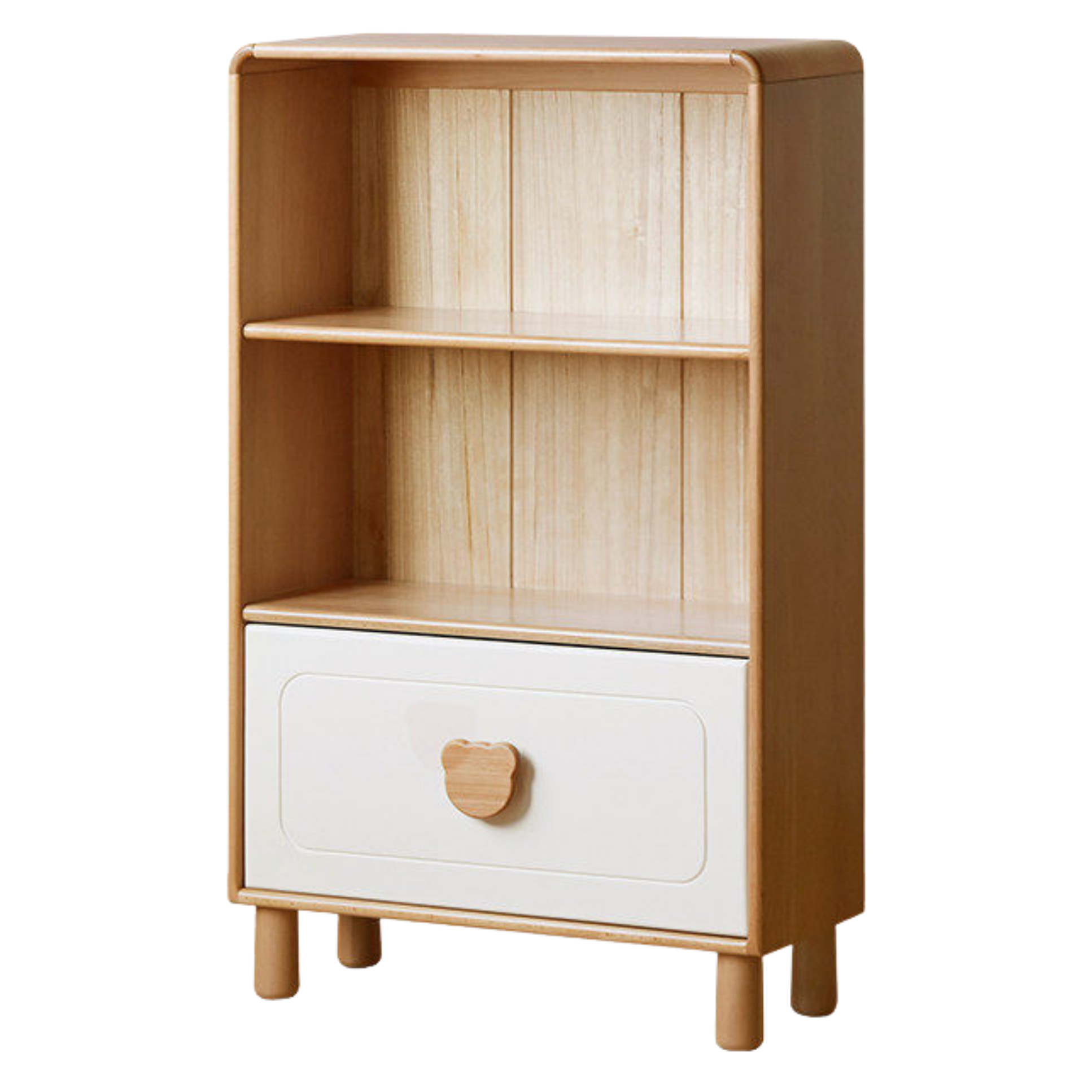 Beech Solid Wood Children's Bookshelf