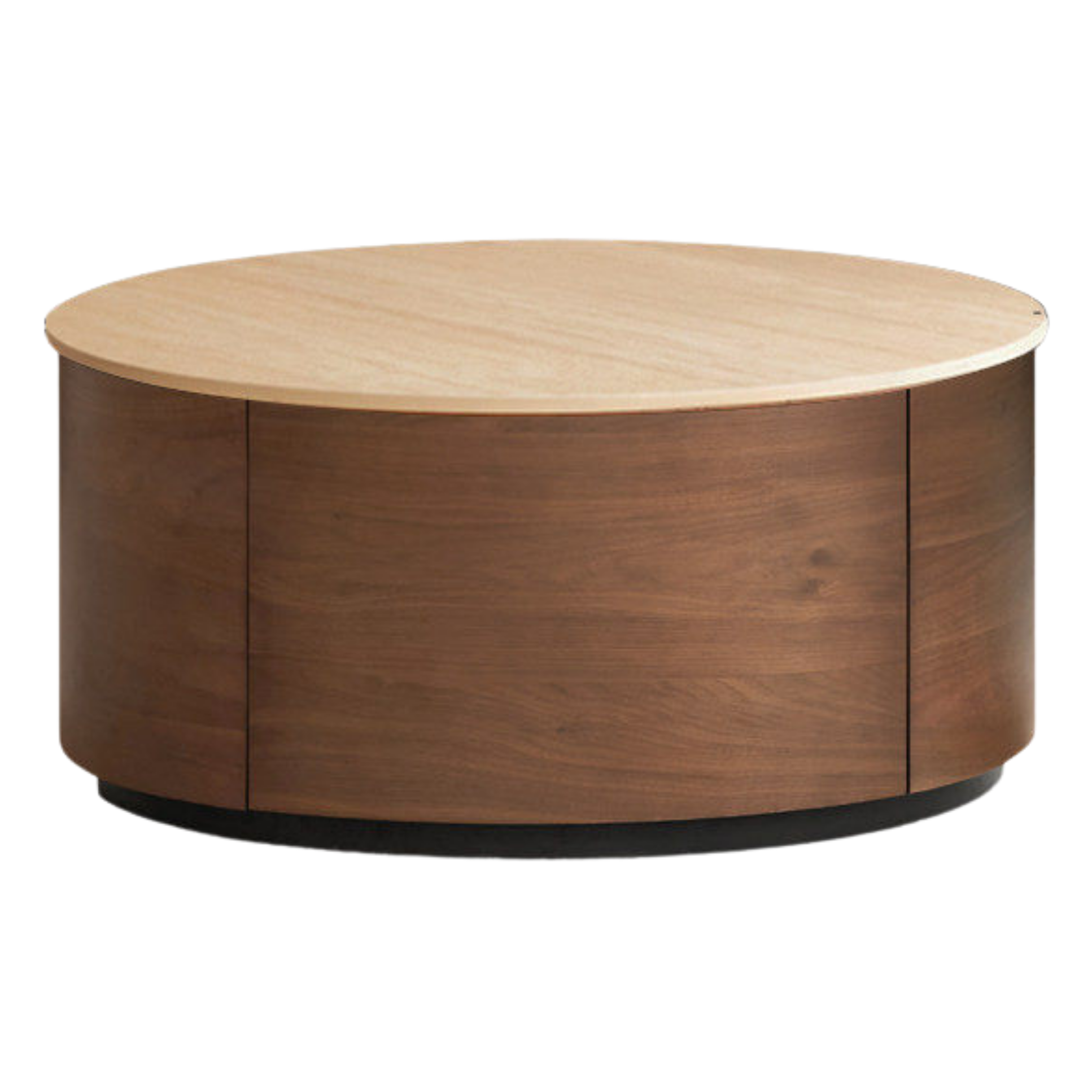 North American Black Walnut Solid Wood Italian Light Luxury Style Coffee Table