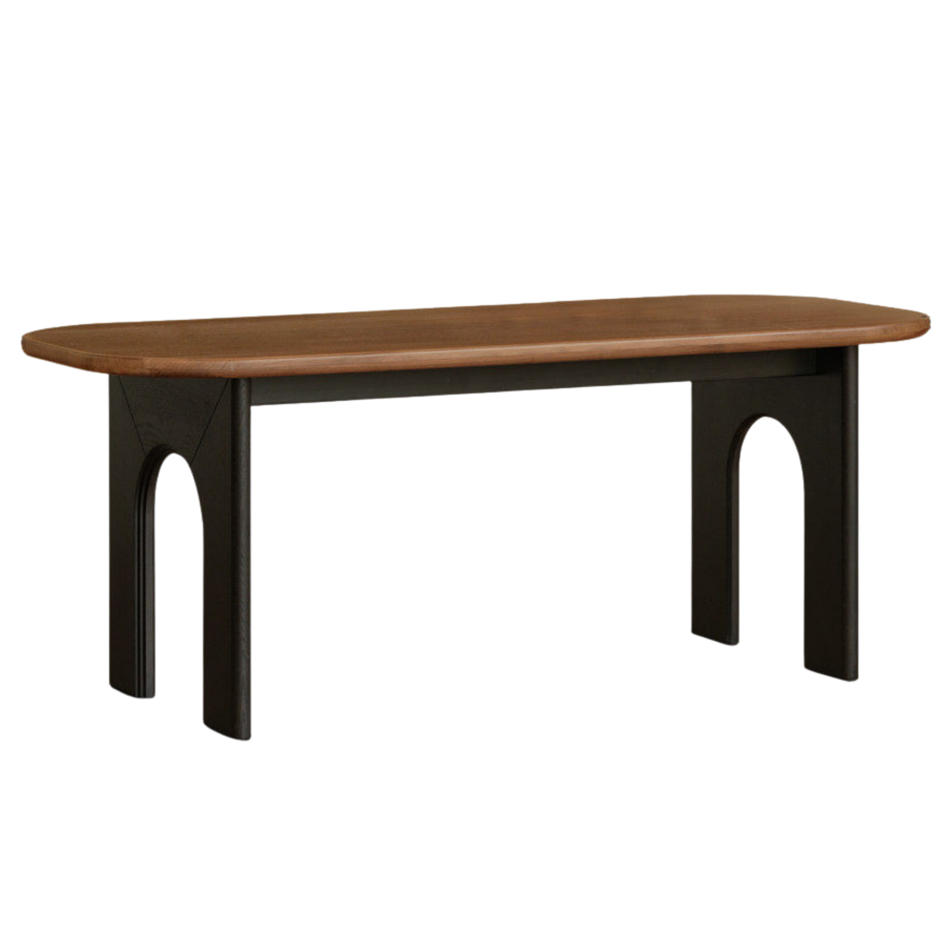 Black Walnut Solid Wood Dining Table French Retro