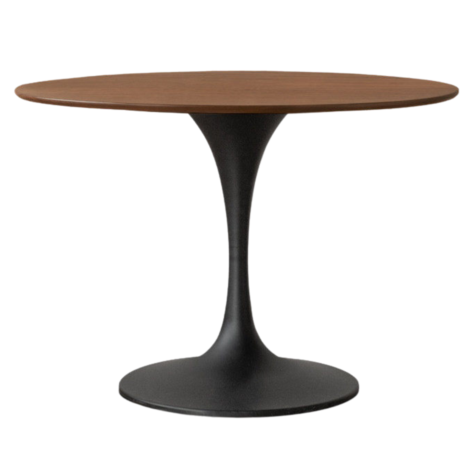Black Walnut Solid Wood Dining Table Bauhaus Style