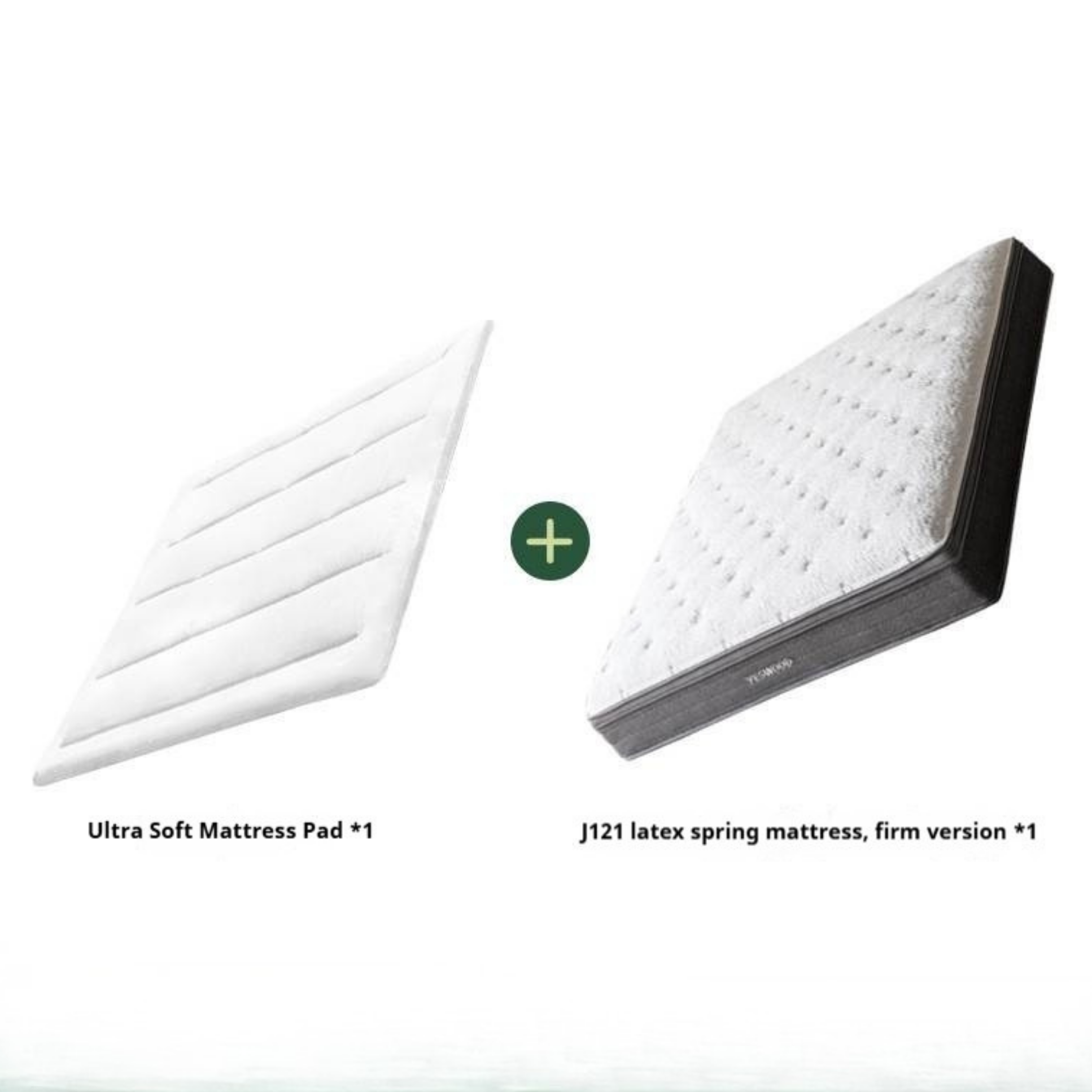 Glue-Free Mattress Made Of Imported Natural Latex, With Air Fiber Filling And Spring Support, A Soft Mattress For Back Protection 24 cm