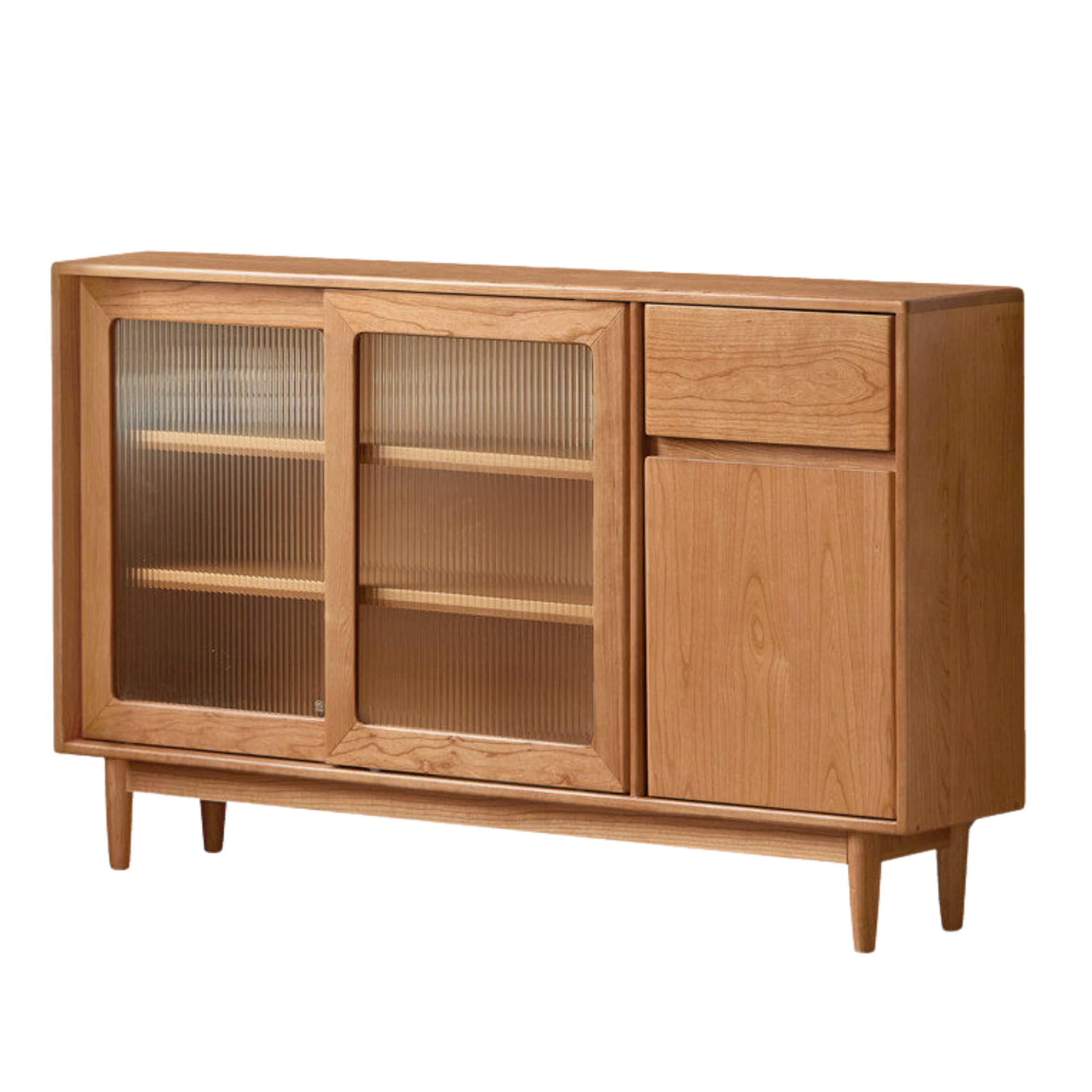 Cherry Solid Wood Ultra-thin Sideboard