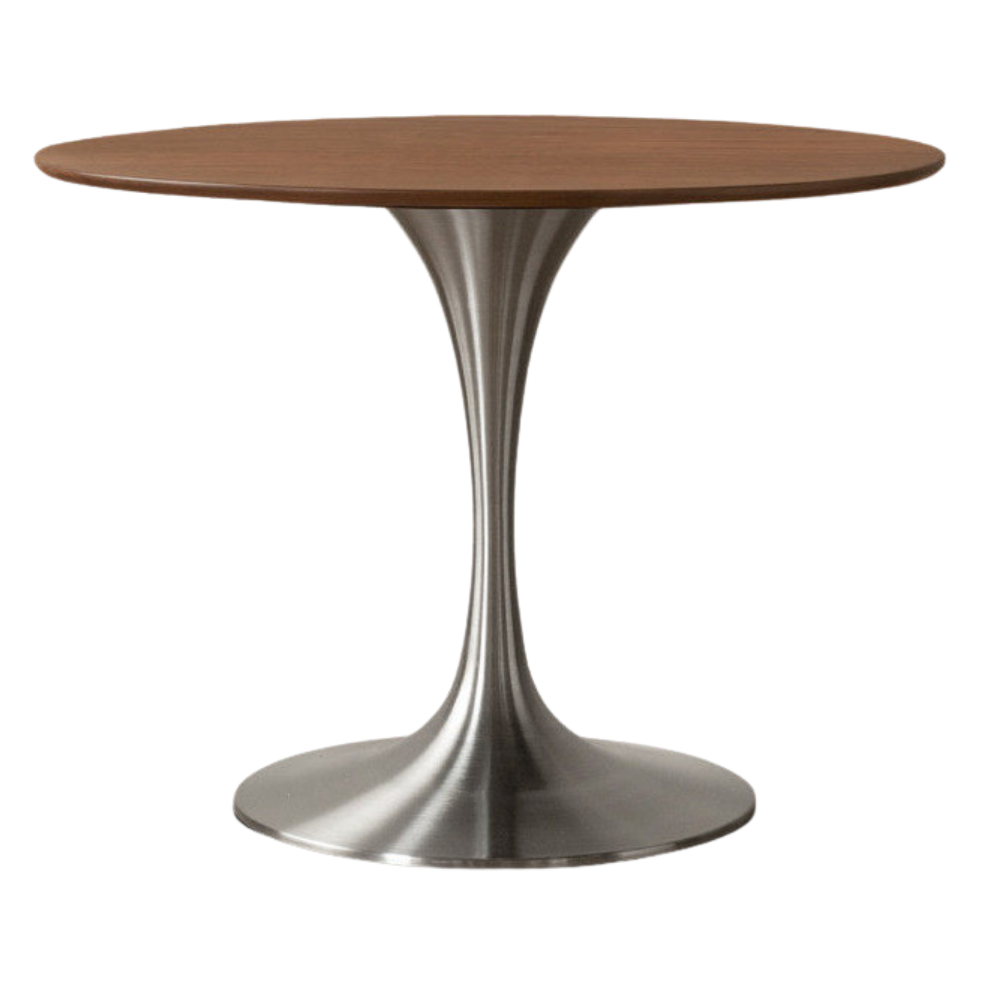 Black Walnut Solid Wood Dining Table Bauhaus Style