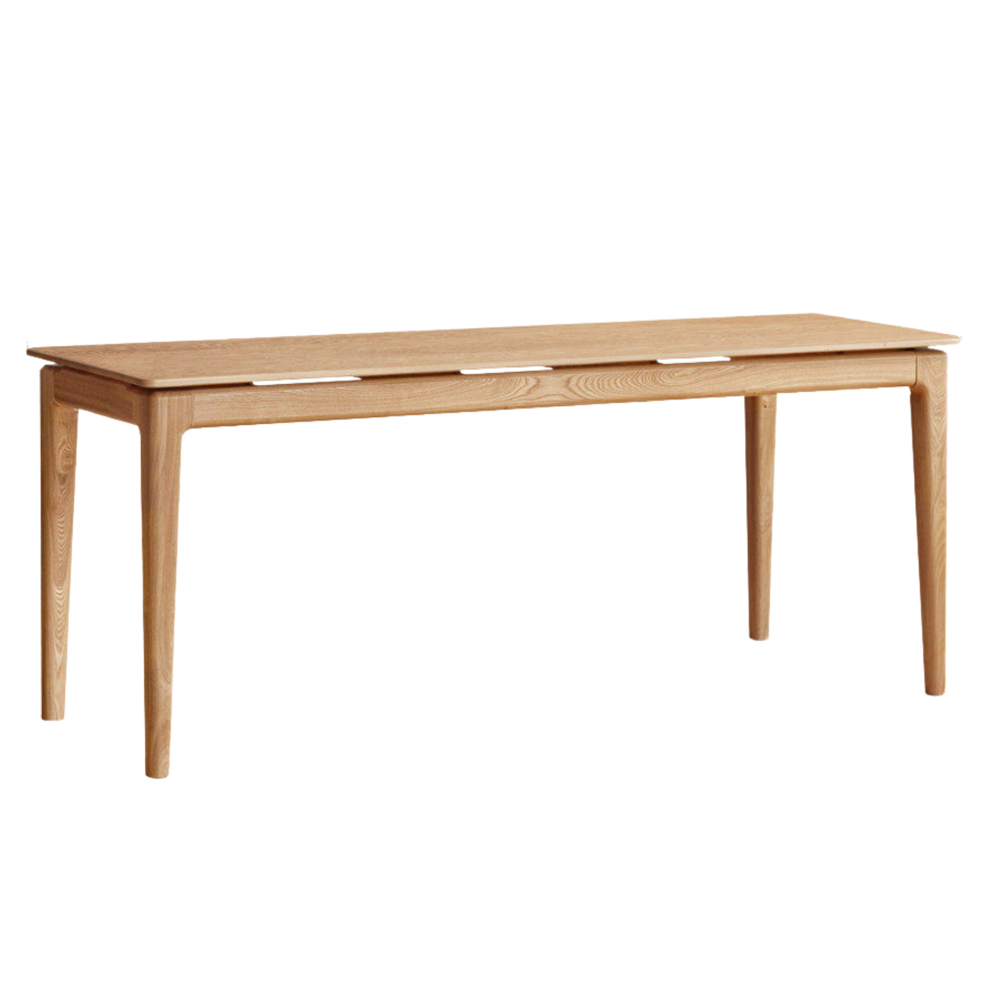 Ash Solid Wood Modern Minimalist Office Desk