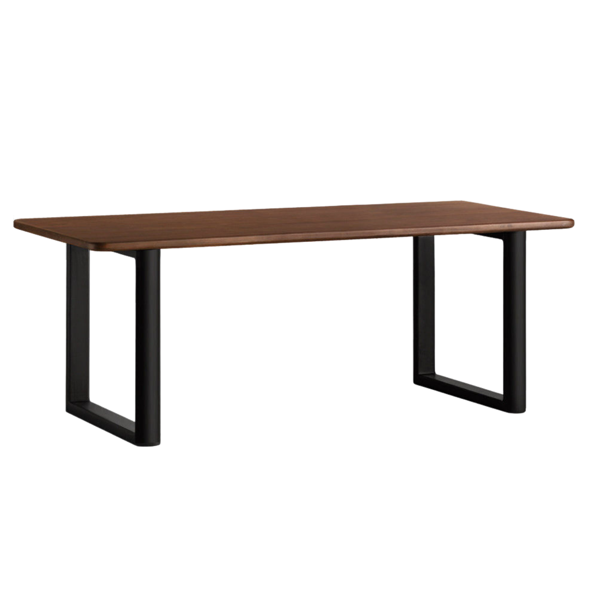 Black Walnut, Sandalwood Solid Wood Italian Light Luxury Dining Table
